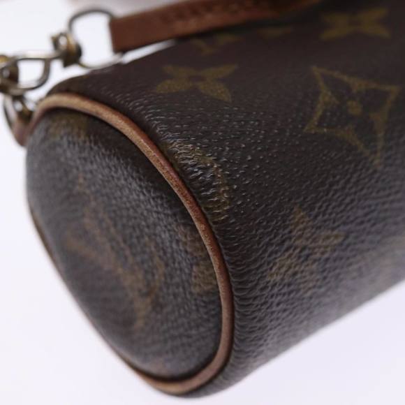 LOUIS VUITTON Monogram Papillon Pouch LV Auth 75525 - Picture 15 of 16